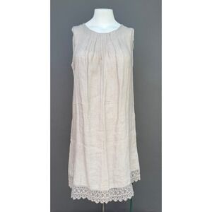 rosemarine linen dress italy Rosemarine Linen Dress with Pockets L Rikochet Resale Online